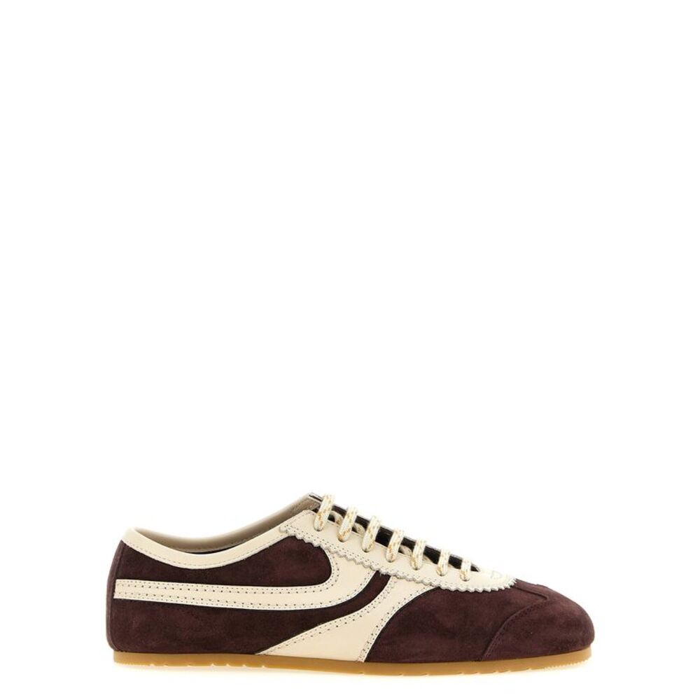Dries Van Noten Women Suede Sneakers